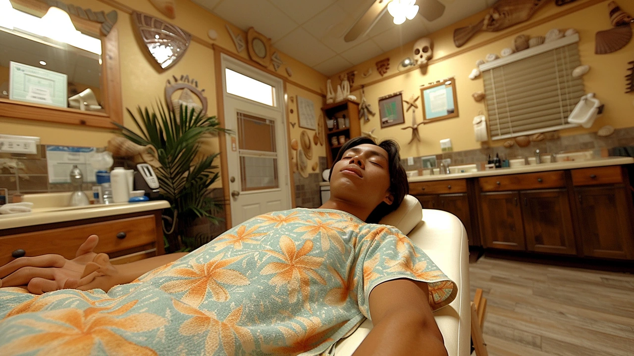 Zkuste něco nového: Havajská masáž Lomi Lomi