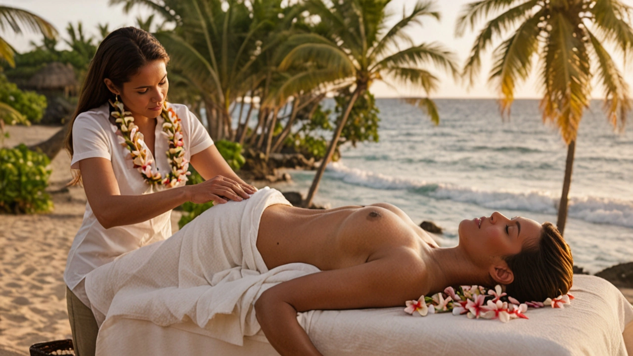Oživení těla a mysli: Havajská masáž lomi lomi pro zdraví a pohodu