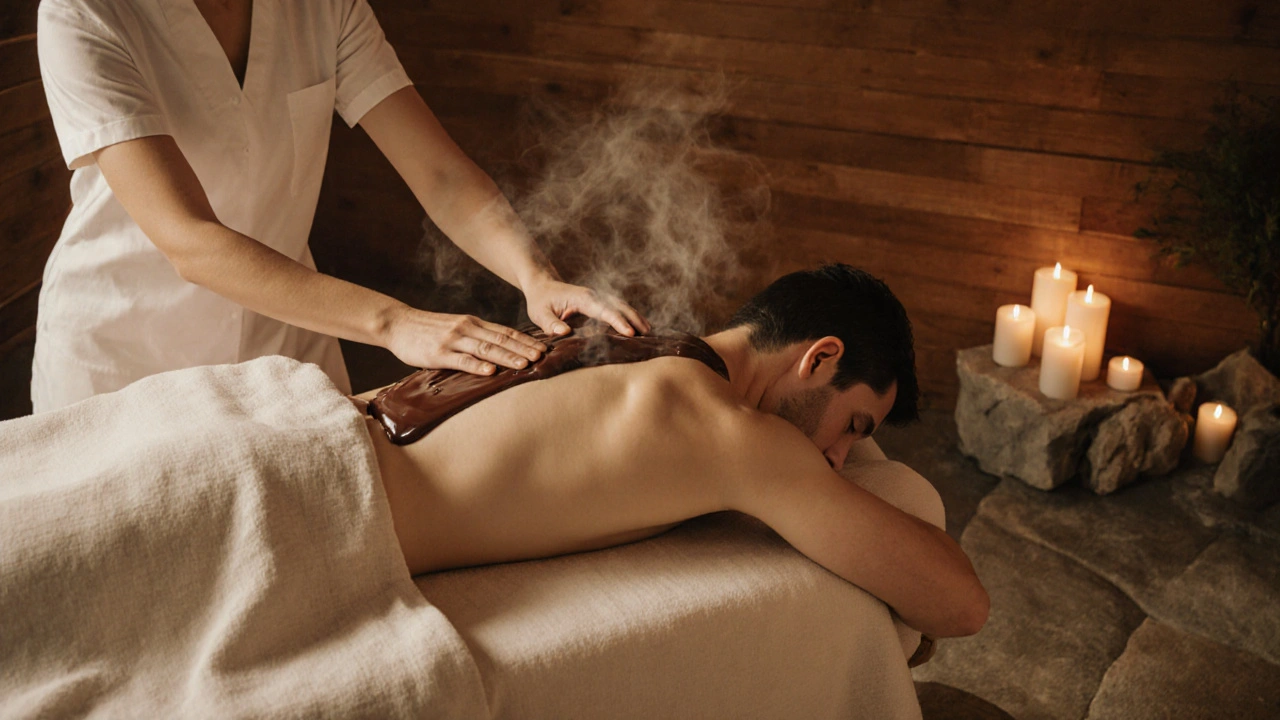 Čokoládová masáž: zážitek, který si zamilujete