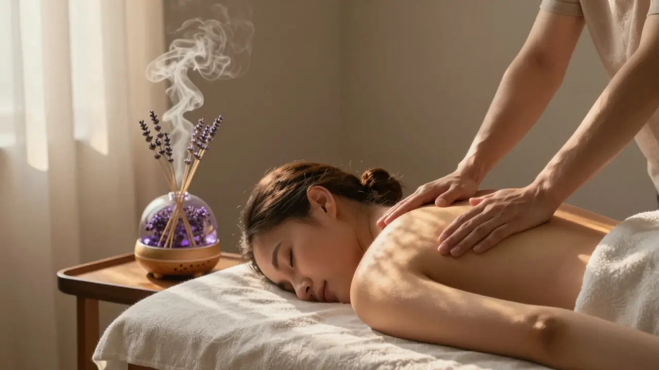 Jak aromaterapeutická masáž může zlepšit vaši náladu: vědecky ověřené účinky a jak to funguje