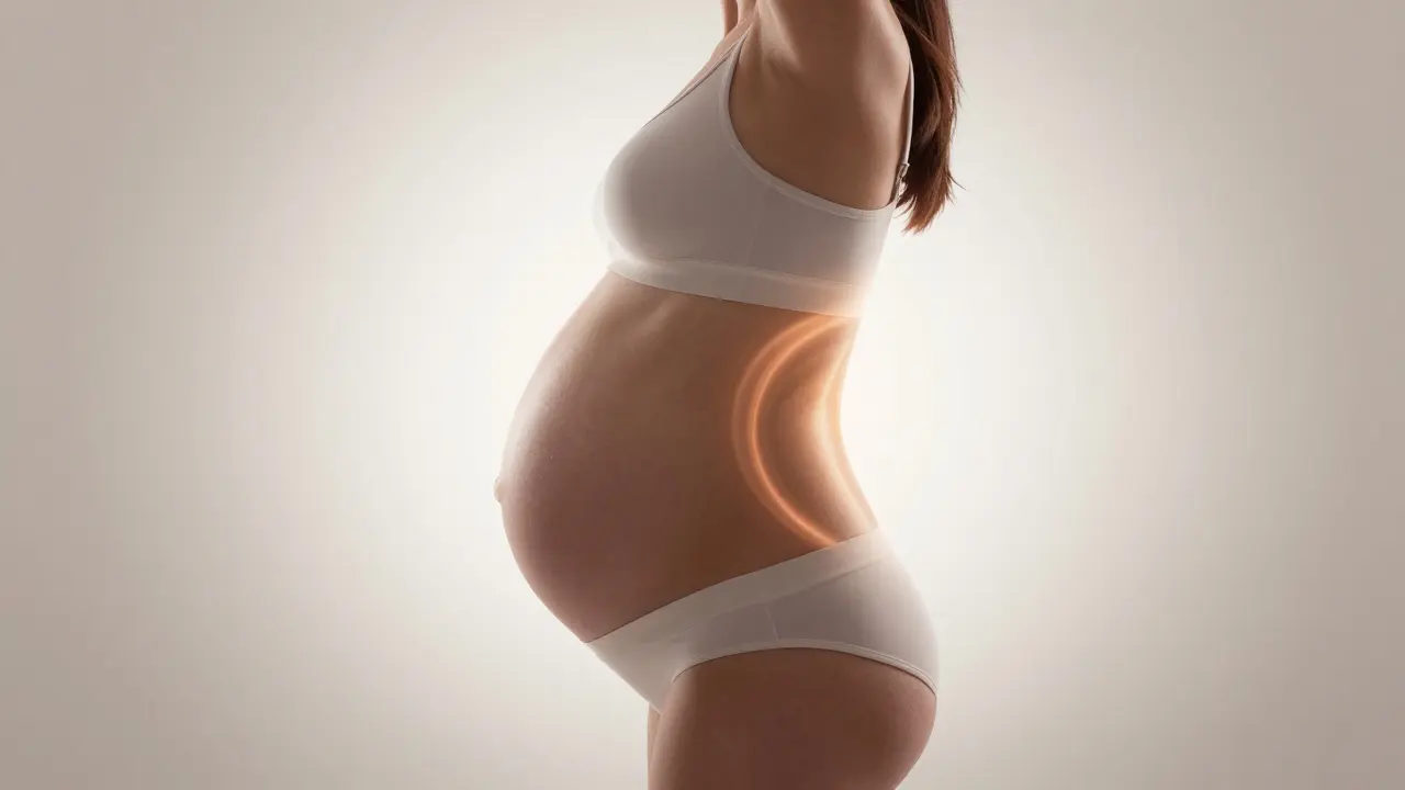 Těhotenská masáž a postava: Jak pomáhá tělu zvládat změny